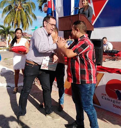 En el acto fueron reconocidos trabajadores y entidades destacadas. Foto: Gretel Díaz Montalvo