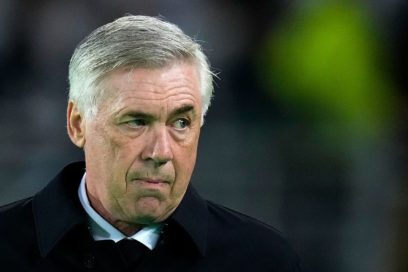 Ancelotti tras ganar al Liverpool: «Ganar aquí de manera contundente no es fácil. El equipo ha demostrado que está mejorando y que después de un mes de enero complicado ha mejorado y mucho. Estamos satisfechos por hoy».