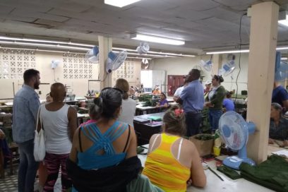 Junto a los trabajadores candidatos de Ranchuelo