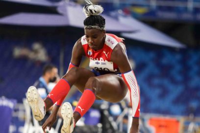 Leyanis Pérez y Povea hacen el 1-2 en Mondeville