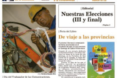 Lunes 20 de febrero de 2023