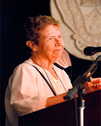 Araceli García Carranza. Foto: Tomada de La Jiribilla