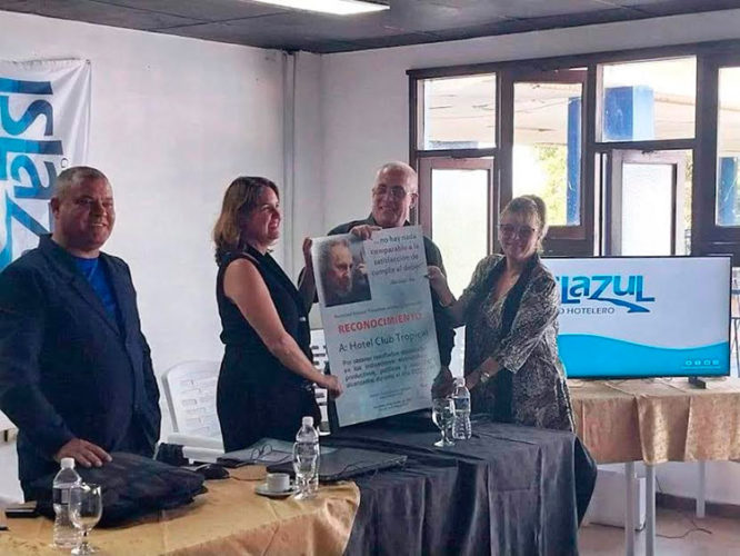 Para la sede nacional Islazul aportó lo suyo con hoteles como el Club Tropical. Foto: Omar Bosch