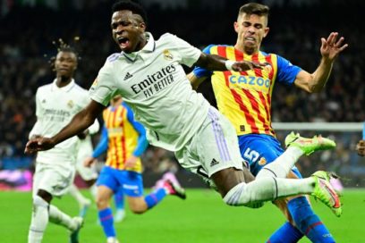 Notas del día: Aubameyang fuera de la lista del Chelsea para Champions. Gabriel Paulista, sancionado con dos partidos, pidió perdón por patada a Vinicius. Cristiano Ronaldo anotó su primer gol con Al-Nassr. A la Juve podrían quitarle 20 puntos más.