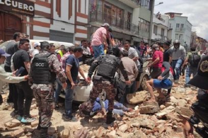 Reportan 13 muertos y múltiples daños por sismo en Ecuador