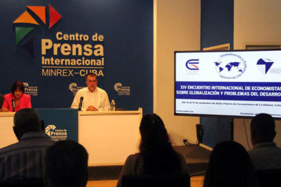 Realizarán XIV Encuentro Internacional de Economistas sobre Globalización y Problemas del Desarrollo