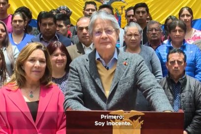 Presidente de Ecuador se declara inocente frente a juicio político (+Foto)