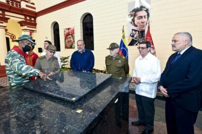 Raúl Castro en Venezuela para rendir tributo a Hugo Chávez (+Video)