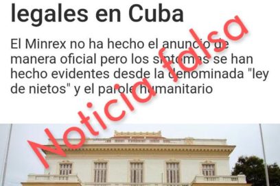 Noticias falsas sobre cierre de oficina del Minrex