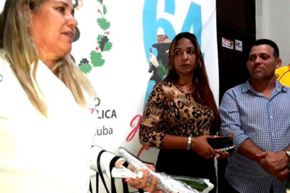 Efusivo recibimiento a la enfermera Taymí en Las Tunas (+ Fotos)