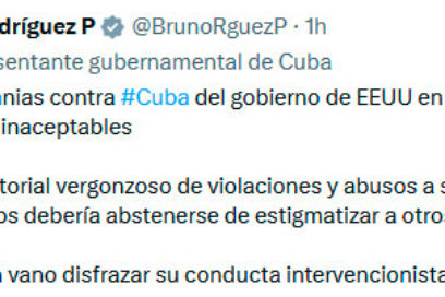 Canciller cubano denuncia calumnias de EEUU en su informe sobre derechos humanos