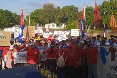 Desde el barrio, el Primero de Mayo