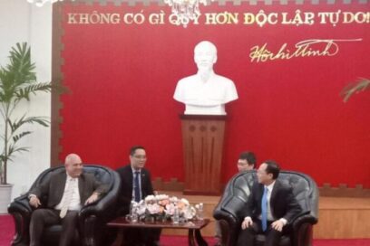 Morales Ojeda inicia visita oficial a Vietnam