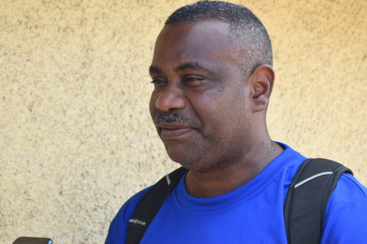 Cristóbal Souza, de la Confederación Nacional de Unidad Sindical de Panamá. Foto: Alejandro Acosta