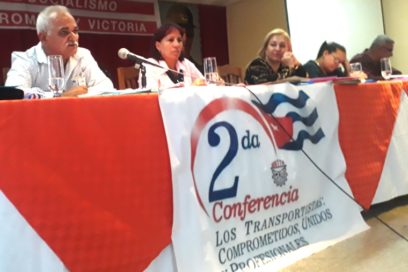 II Conferencia Nacional del Sindicato de Transporte y Puertos