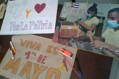 Convite en Villa Clara por el Primero de Mayo