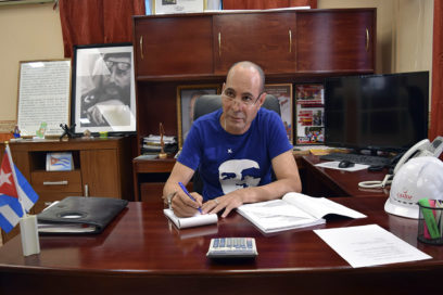 Primer delegado directo a II Conferencia del Sindicato de la Construcción