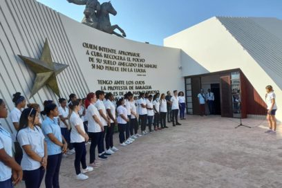 Tiempo joven por la salud en Santiago de Cuba