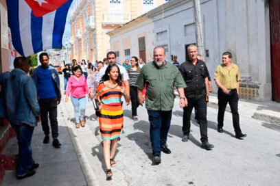 Son tiempos de dirigentes en la calle (+ Fotos)