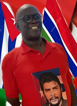 Joseph Modou Peh Grant, presidente de la Asociación de Amistad Gambia-Cuba