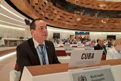Ratifica Cuba voluntad de contribuir con la salud de los pueblos