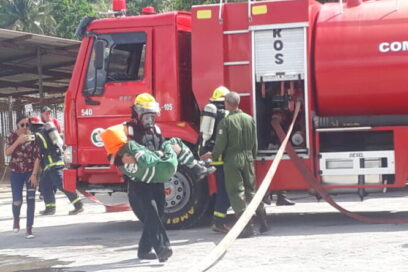 Villa Clara: Ejercitan preparación ante una supuesta explosión