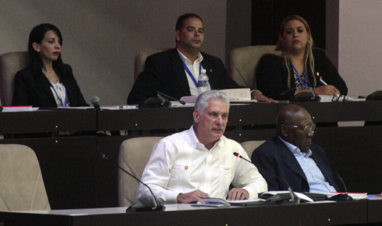 Miguel Díaz-Canel Bermúdez intervino en este tema. Foto: Heriberto González Brito