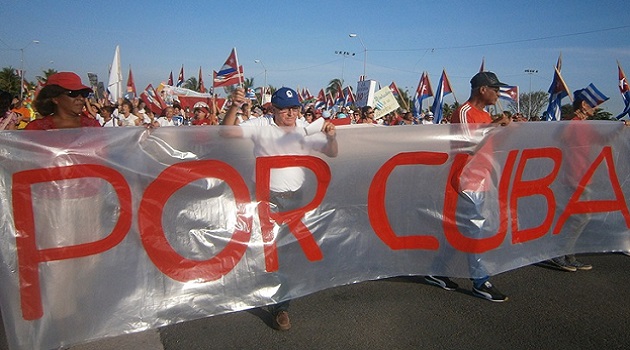 Cienfuegos desfilará por Cuba este Primero de Mayo. / Foto: Archivo