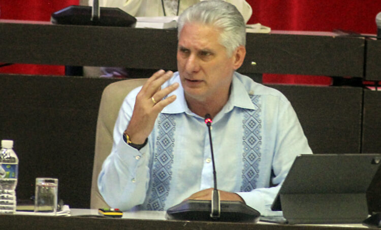 Presidente de la República, Miguel Díaz-Canel Bermúdez. Foto: Heriberto González Brito.