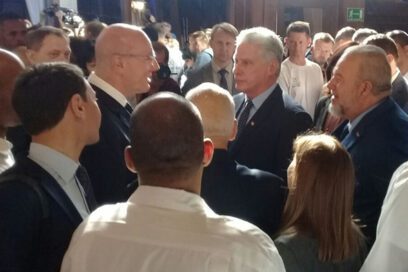 Díaz-Canel en la clausura de foro empresarial Cuba-Rusia