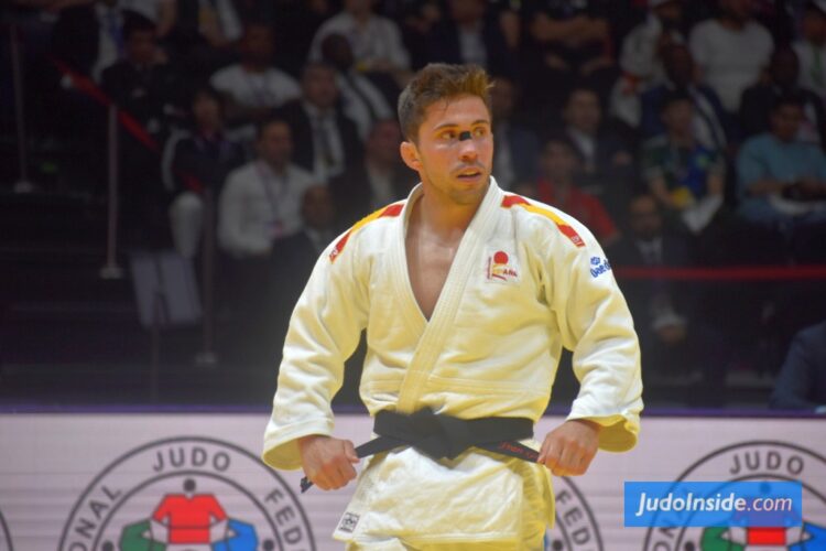 Francisco Garrigós, oro mundial en 60 kg, en Doha, Cata,. Foto: IJF