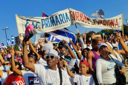 Guantanameros marcharon por la Patria