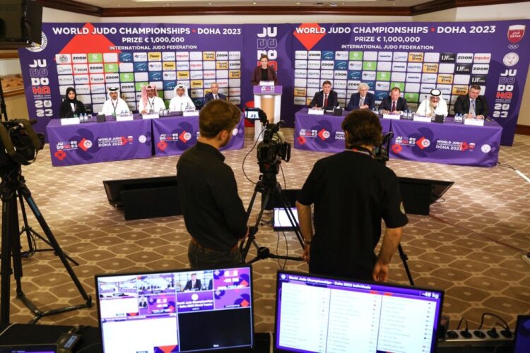 Sorteo del Campeonato Mundial de Judo. Foto: IJF