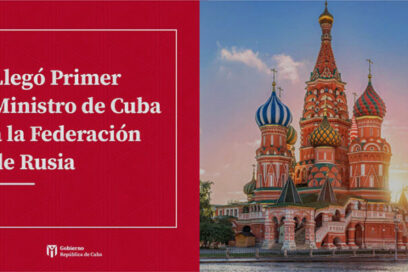 En Rusia Primer Ministro de Cuba