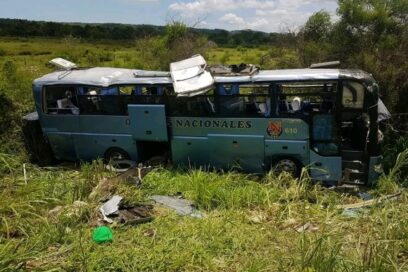 Reportan accidente masivo en la autopista Habana-Melena