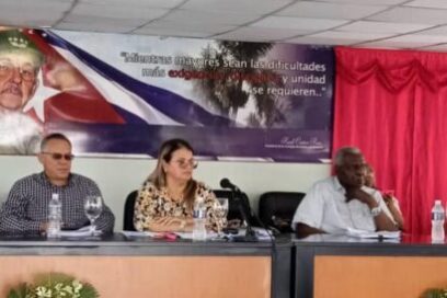 Participa presidente del Parlamento en Consejo Provincial habanero