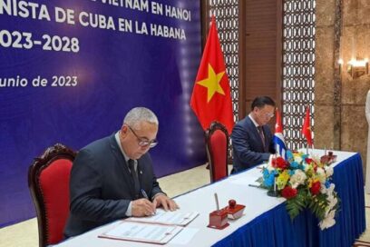 Suscriben Hanoi y La Habana acuerdo interpartidista (+Fotos)