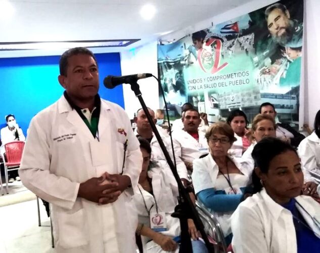 Las Tunas towards the Second National Congress of the Union of Health • Workers