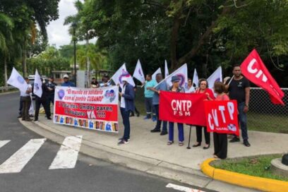 Trabajadores panameños demandan cese bloqueo de EEUU a Cuba