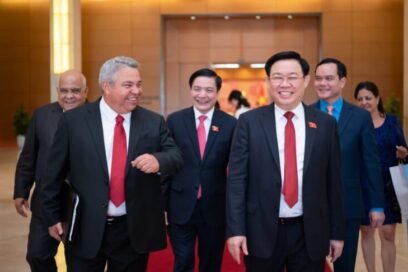 Continúa visita de trabajo en Vietnam, delegación de la CTC encabezada por Ulises Guilarte