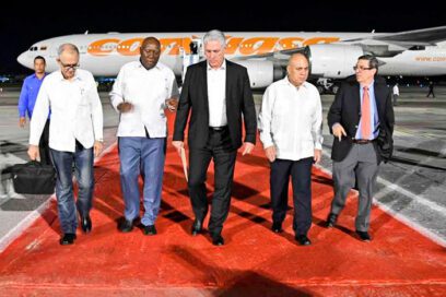 Presidente Díaz-Canel en Cuba tras participar en Cumbre Celac-UE