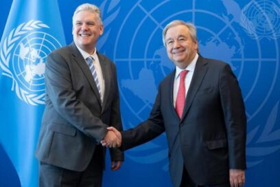 Dialogó viceprimer ministro con Secretario General de la ONU