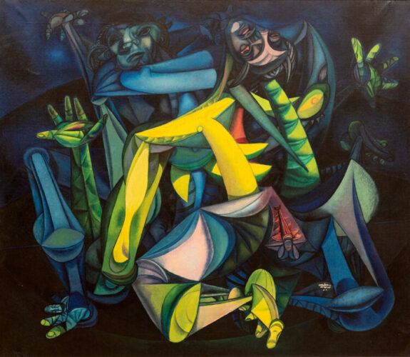 Obra de Servando Cabrera Moreno perteneciente a la colección institucional de la OHCH.