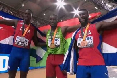 Mundial de Atletismo: Lázaro Martínez y Cristian Nápoles abren el medallero