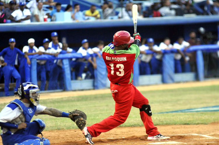 Roberto Baldoquín, un jugador que dio un punto de giro en el equipo con su entrada. Foto: José Raúl Rodríguez Robleda