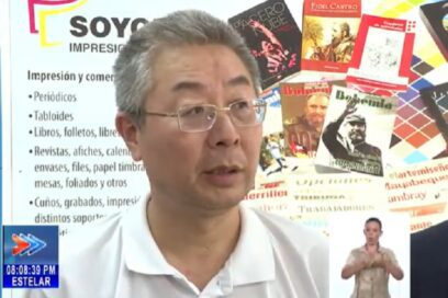 Avanza proyecto de reconversión poligráfica financiado por China