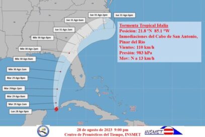 Tormenta Tropical Idalia (Cobertura Especial 28-08)