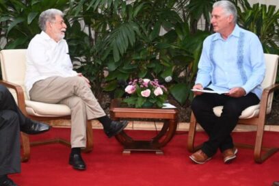 Díaz-Canel a Celso Amorim: “Bienvenido; con todo cariño lo recibimos” (+Audio)
