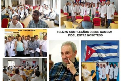Homenajes en Gambia a Fidel en su 97 cumpleaños