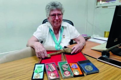 Una mujer con mucha química